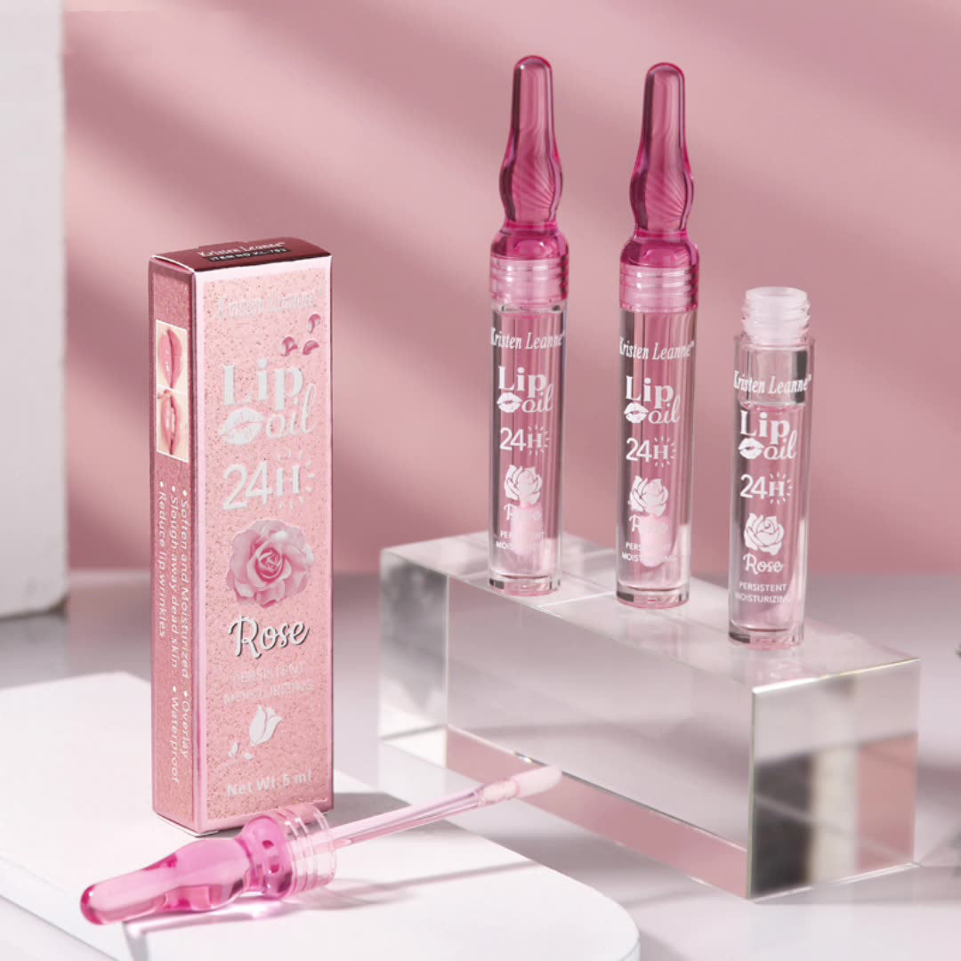 Perfectkey Lip Oil Rose Long-lasting Hydration, Moisturizing and Nourishing Lip