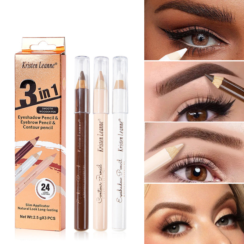 Eyeshadow Peacil & Eyebrow Pencil & Contour Peail Contouring Concealer Eyeliner