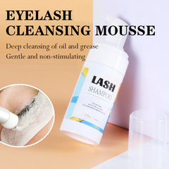 Eyelash Cleansing Mousse 150ml Extensions Mild and Non-irritating Cleanser for Lashes