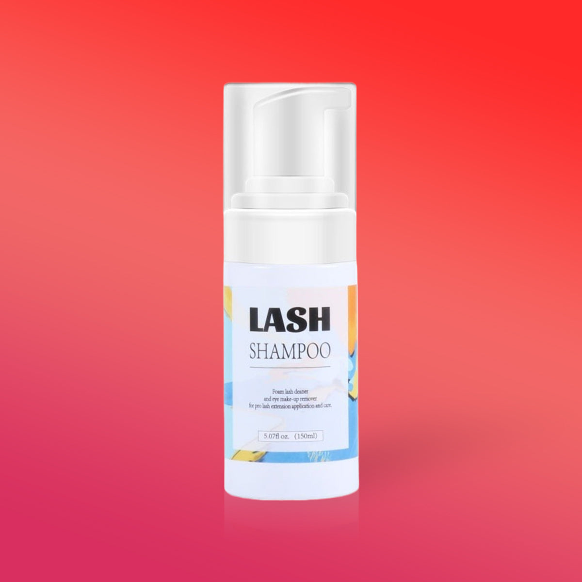 Eyelash Cleansing Mousse 150ml Extensions Mild and Non-irritating Cleanser for Lashes