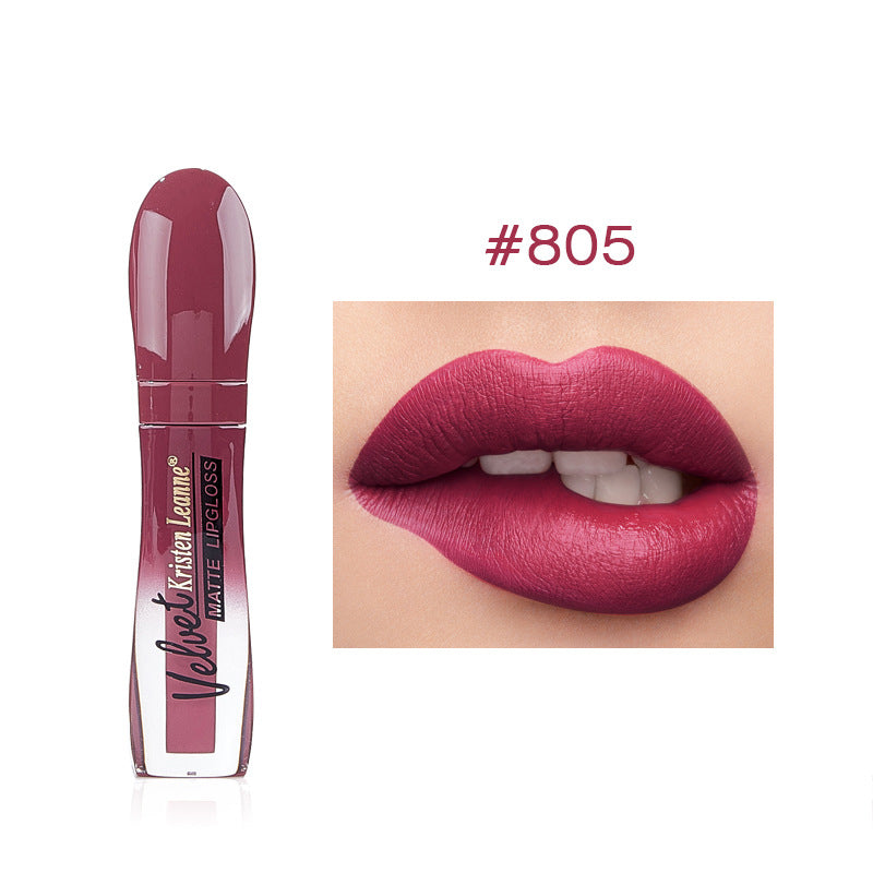 Perfectket 8 Colors Velvet Matte Lipgloss Matte Lip Gloss Matte Lipstick Non-Stick and Non-Fade