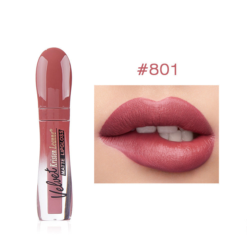 Perfectket 8 Colors Velvet Matte Lipgloss Matte Lip Gloss Matte Lipstick Non-Stick and Non-Fade