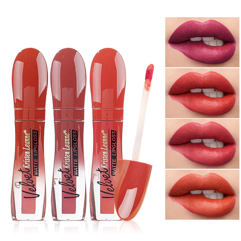 Perfectket 8 Colors Velvet Matte Lipgloss Matte Lip Gloss Matte Lipstick Non-Stick and Non-Fade