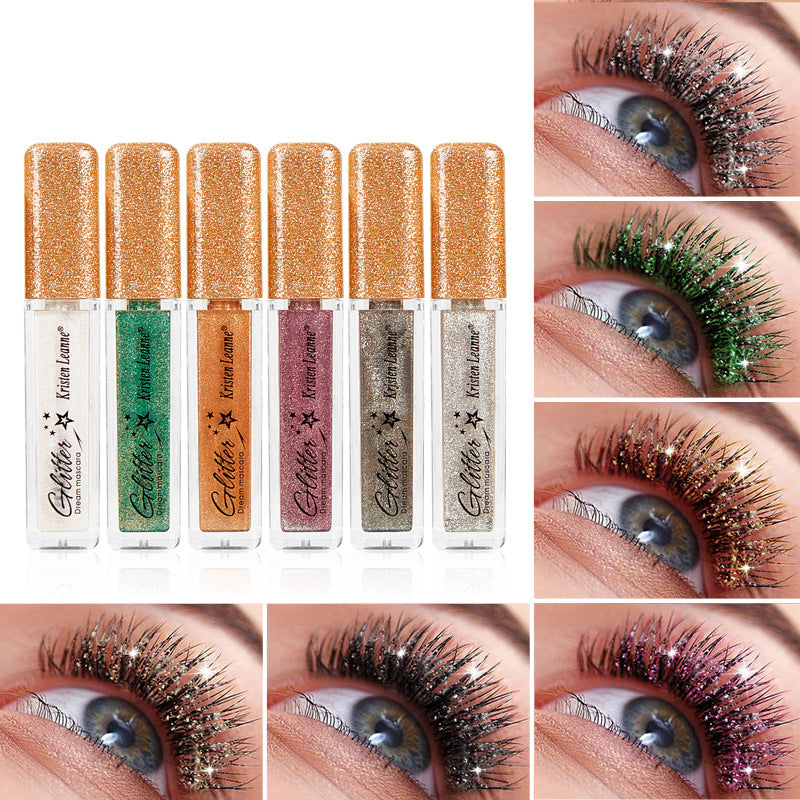 Perfectkey Dream Mascara Shimmering Sparkling Diamonds Colorful Pearlized Glitter Mascara