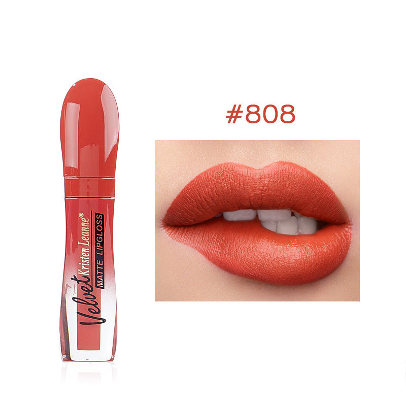 Perfectket 8 Colors Velvet Matte Lipgloss Matte Lip Gloss Matte Lipstick Non-Stick and Non-Fade